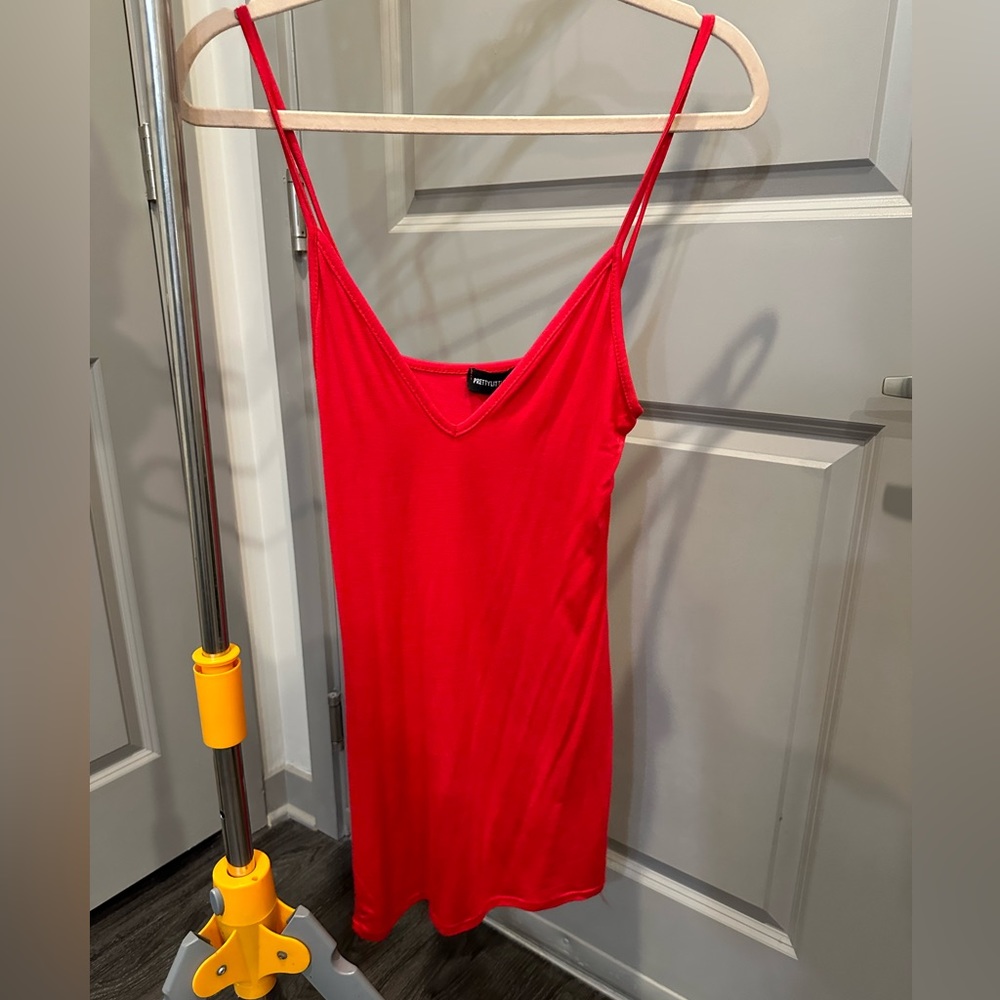 PrettyLittleThing Red Dress